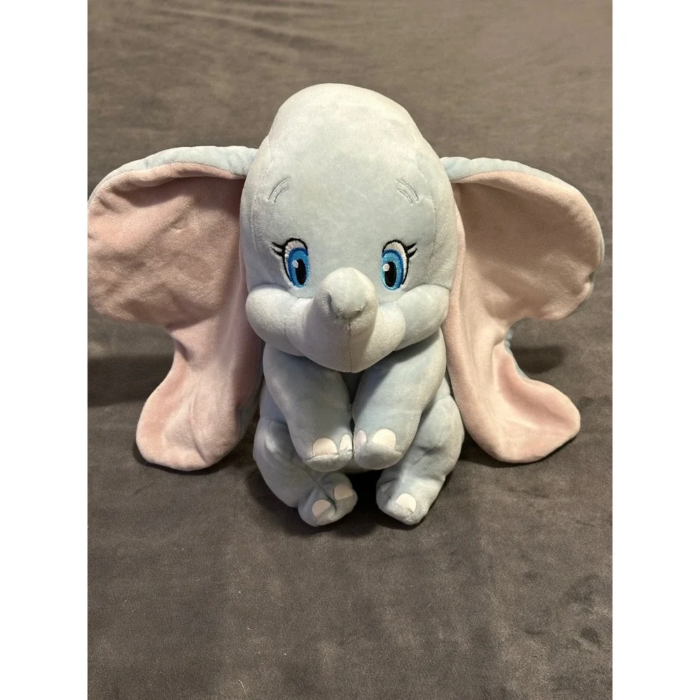 Ty Disney Sparkle Dumbo Plush Blue Elephant Beanie Baby 8 Inch Stuffed Animal